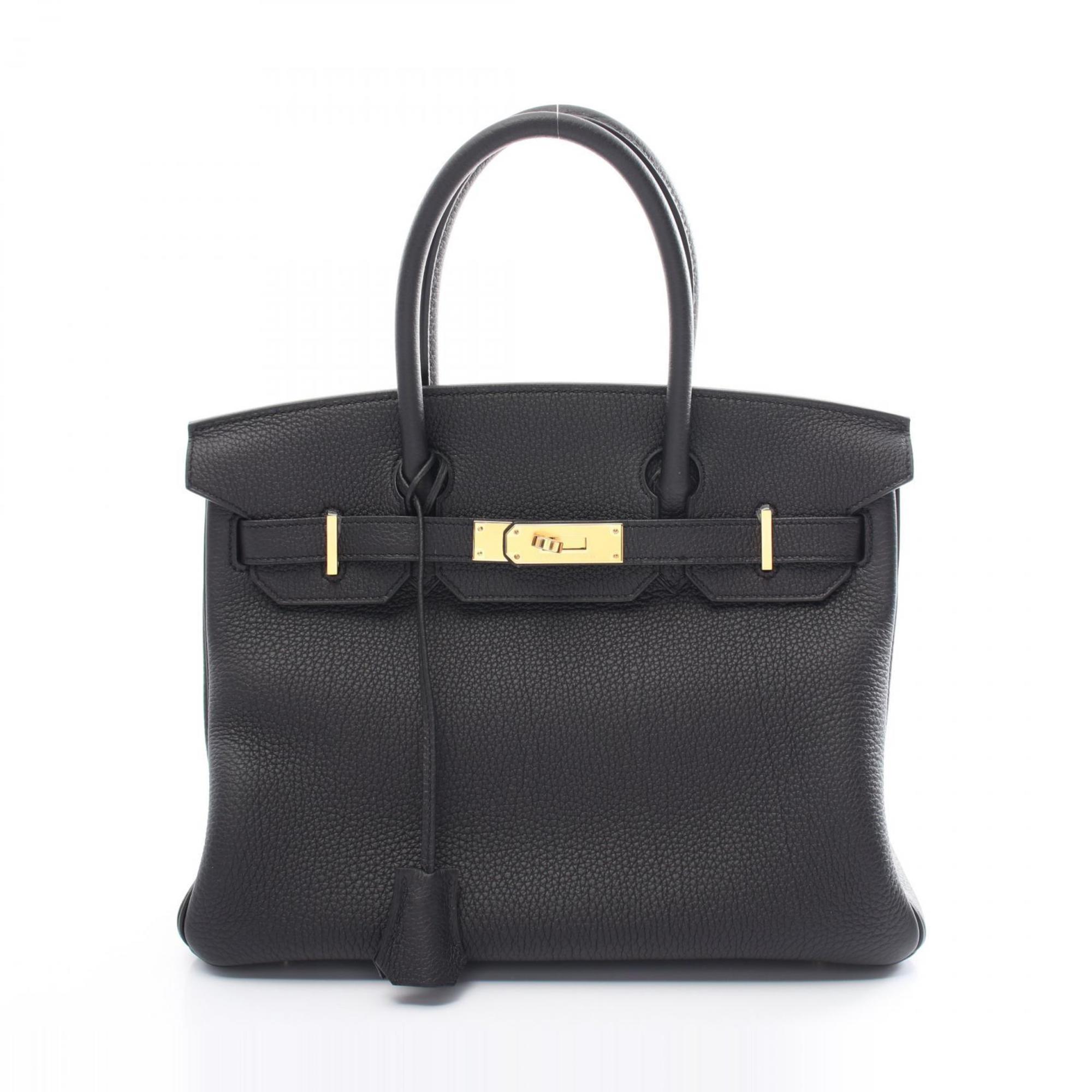 Hermes HERMES Birkin 30 Handbag Bag Togo Women's Black