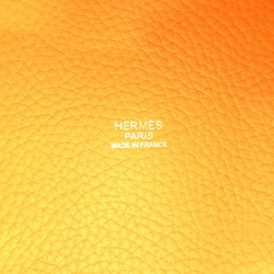 Hermes HERMES Picotin Lock GM Handbag Bag Calfskin (Cowhide) Women's Orange