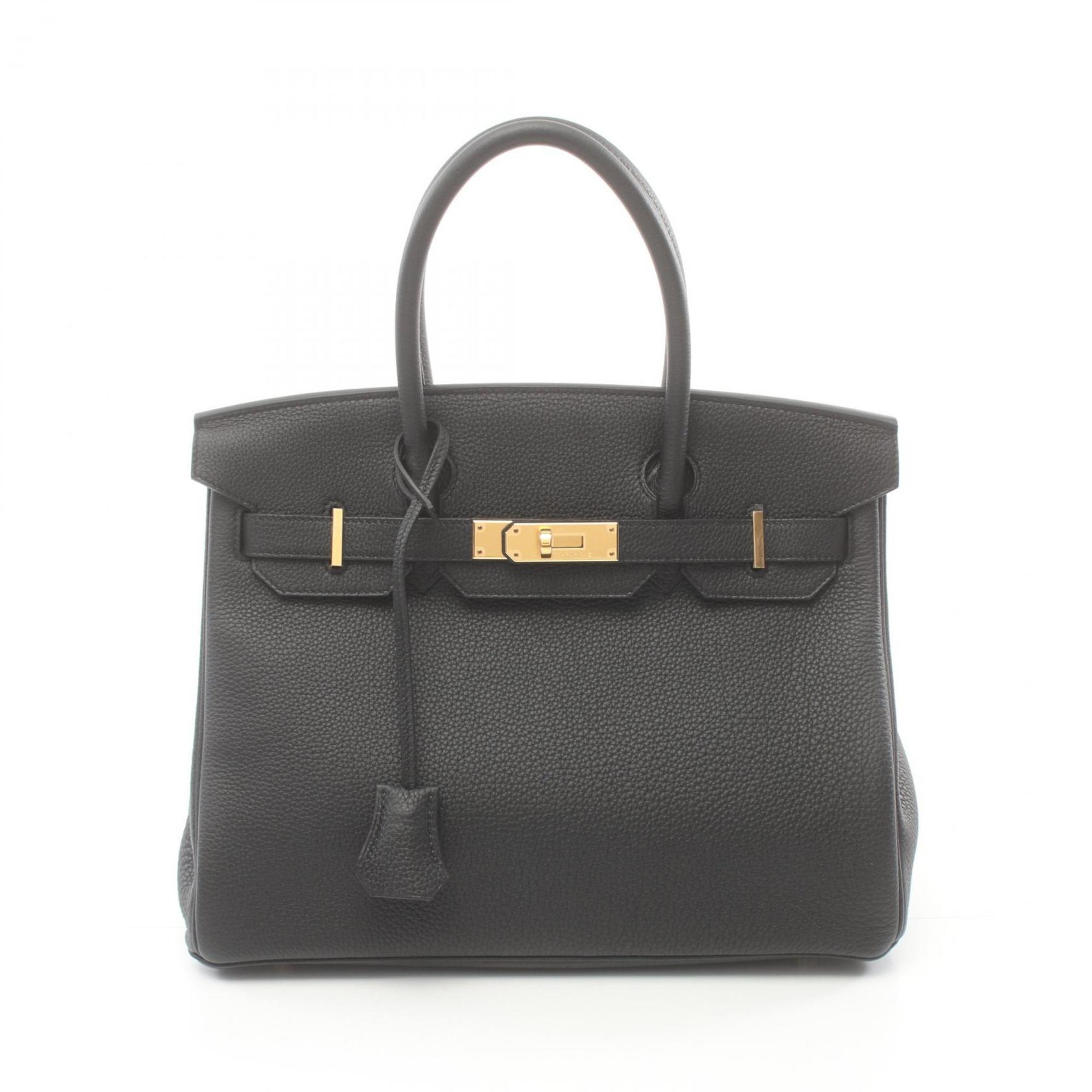 Hermes HERMES Birkin 30 Handbag Bag Togo Women's Black