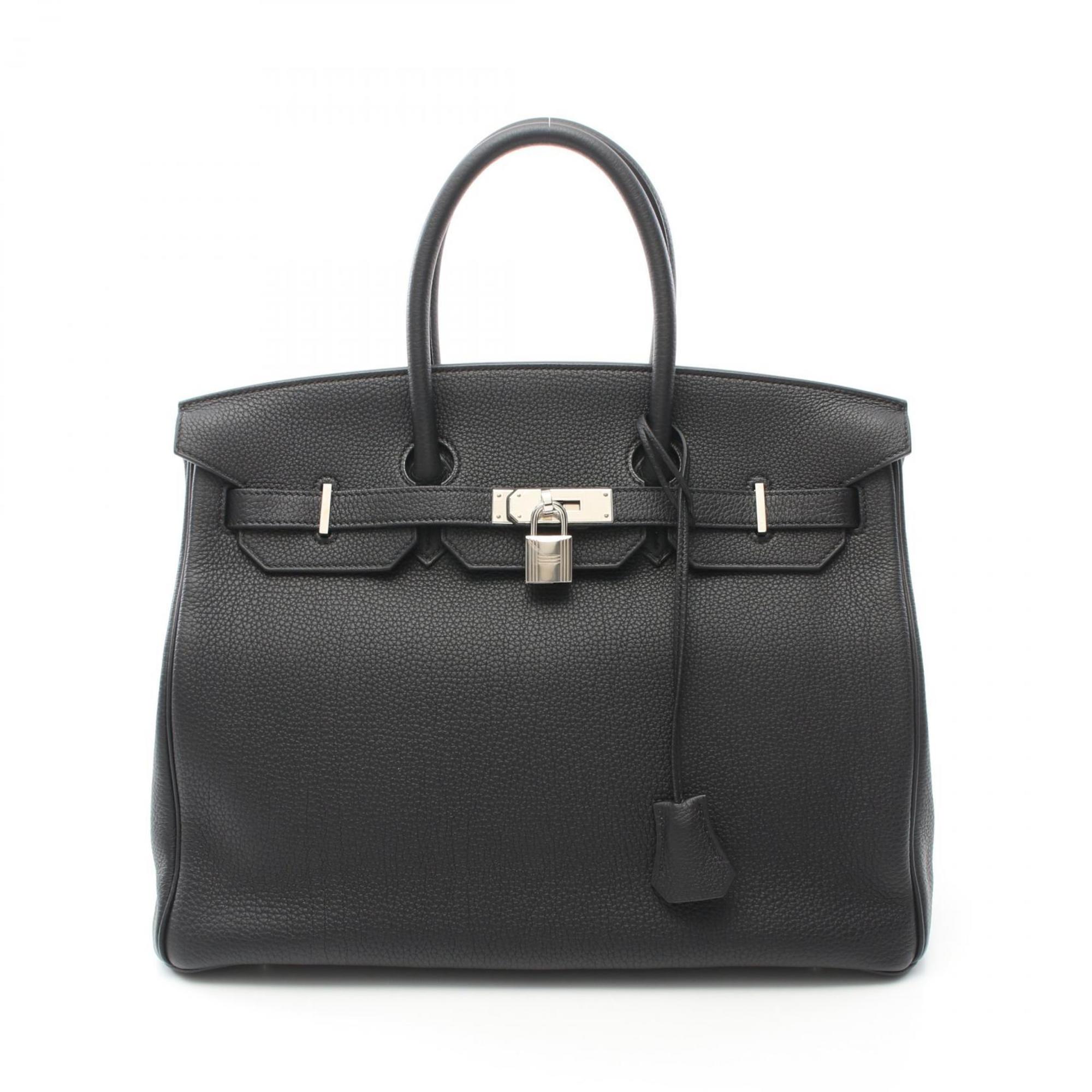 Hermes HERMES Birkin 35 Handbag Bag Togo Women's Black