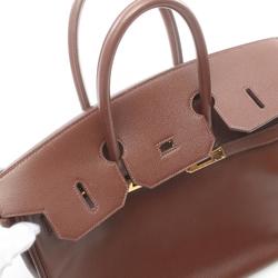 Hermes HERMES Birkin 35 Handbag Bag Cushvel Women's Brown