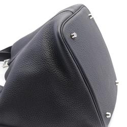 Hermes HERMES Picotin Lock MM Handbag Bag Taurillon Clemence Women's Black