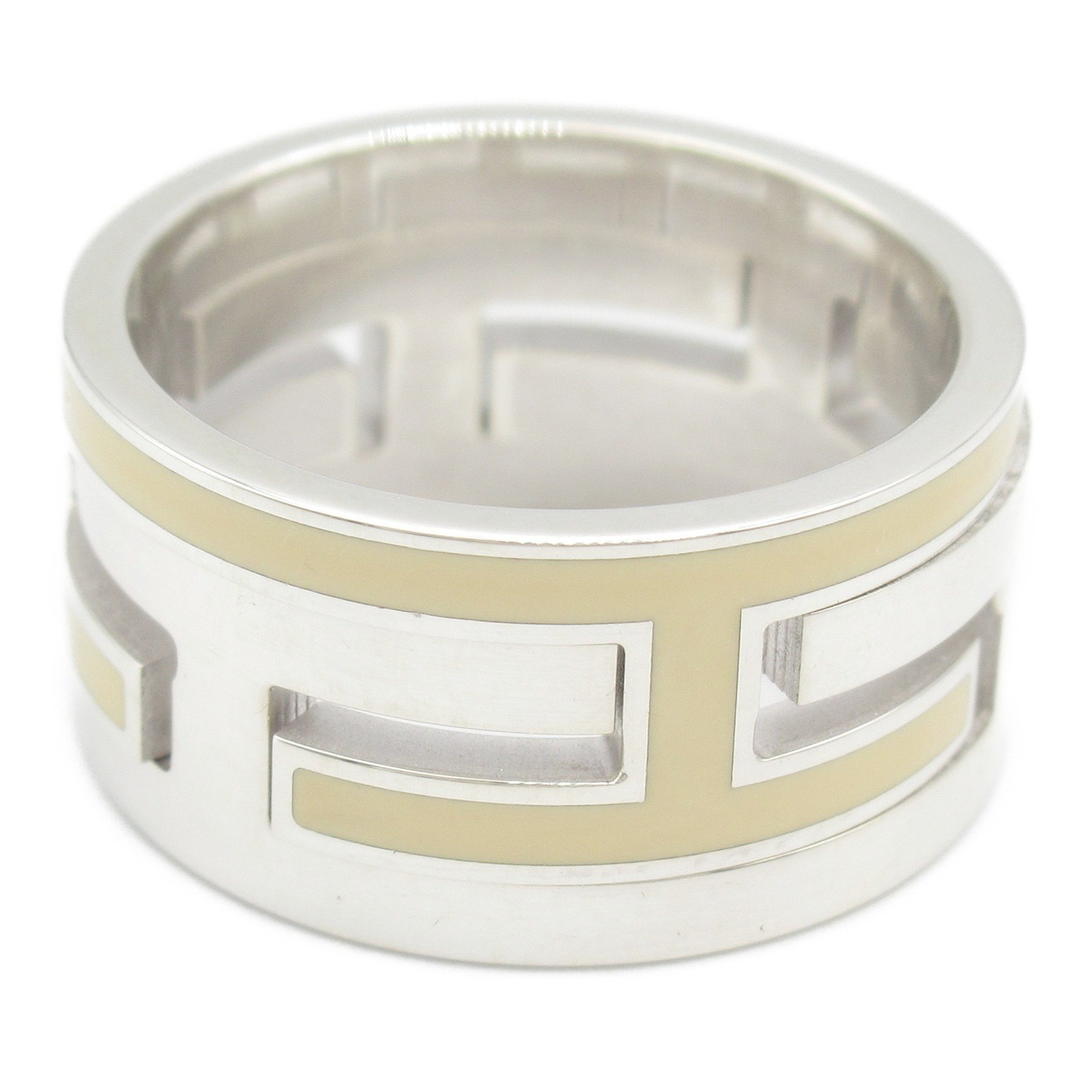 Hermes HERMES Move Ash Ring Ring/Finger Silver 925 Men's Women's