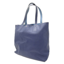 Hermes HERMES Double Sens 36 Blue Saphir Celeste Tote Bag Calfskin (Cowhide) Sikkim Women's