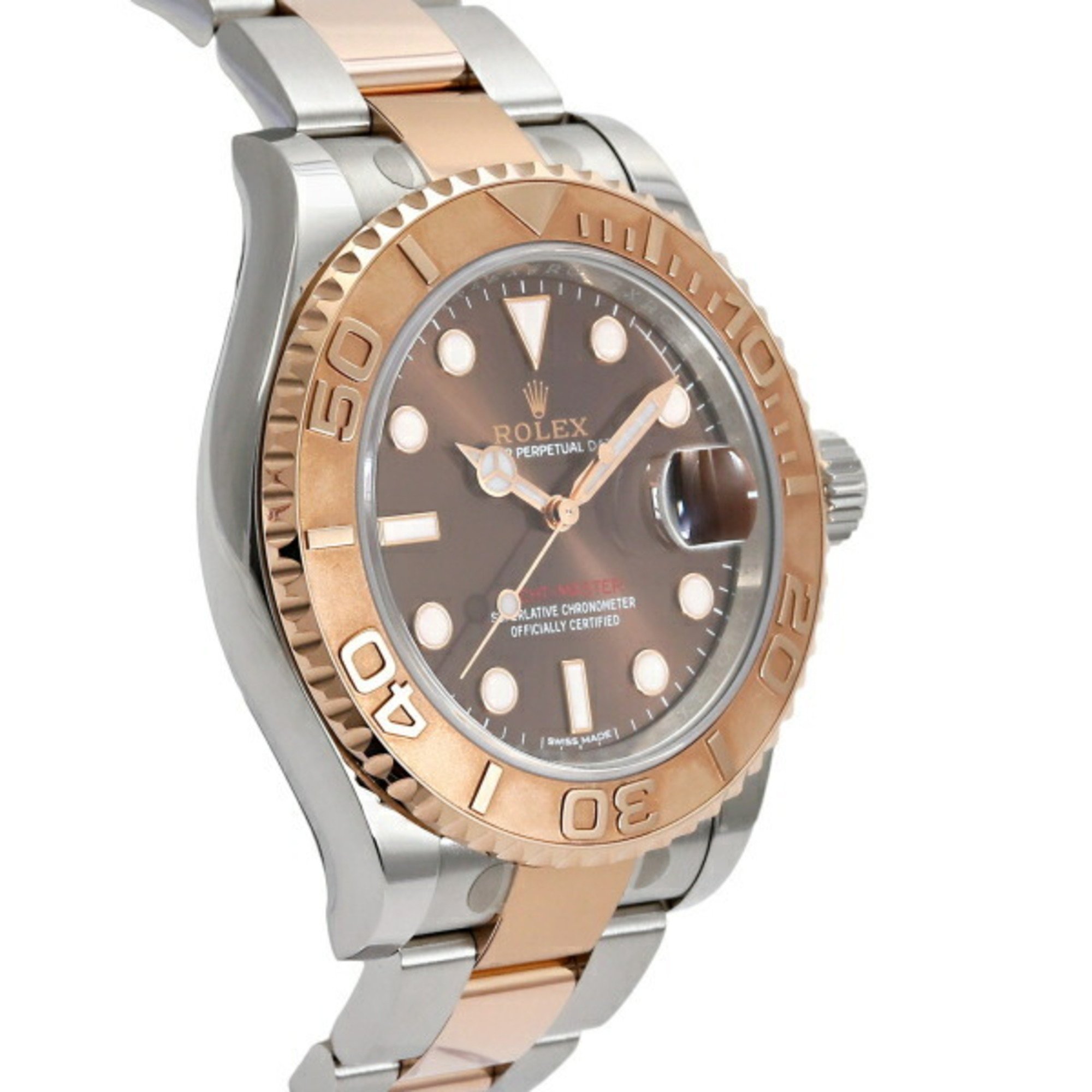 ROLEX Yacht-Master 116621 Chocolate/Dot Dial Men's Watch