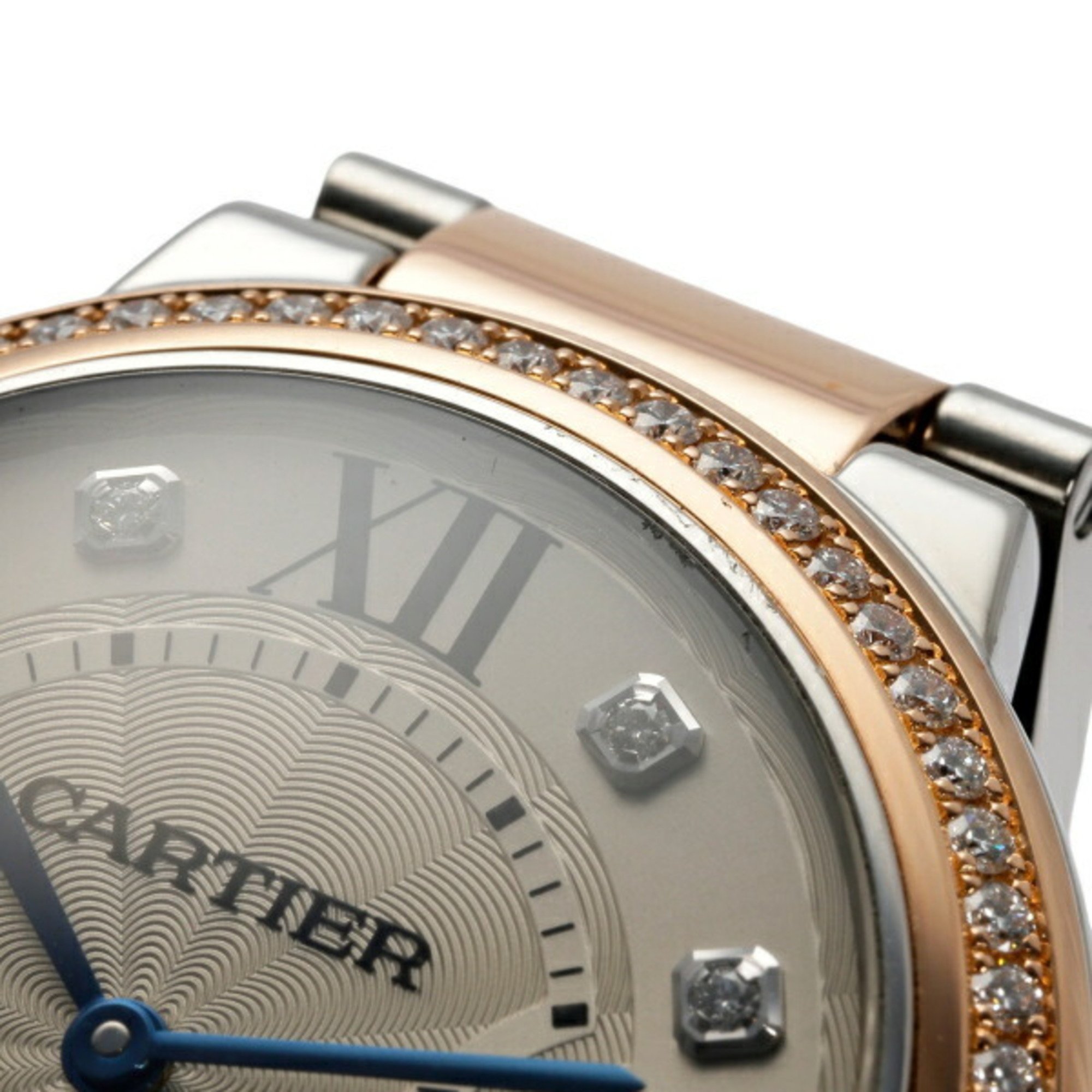 Cartier Ballon Bleu 36mm W3BB0004 Silver Dial Women's Watch