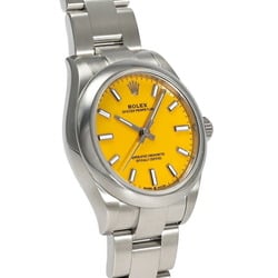 Rolex ROLEX Oyster Perpetual 31 277200 Yellow/Bar Dial Wristwatch Women's