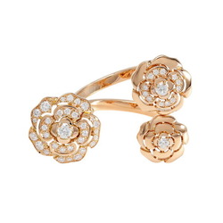 Chanel Camellia K18PG Pink Gold Ring