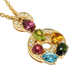 Bvlgari Bulgari Astrale (Cherki) Multicolor K18YG Yellow Gold Necklace