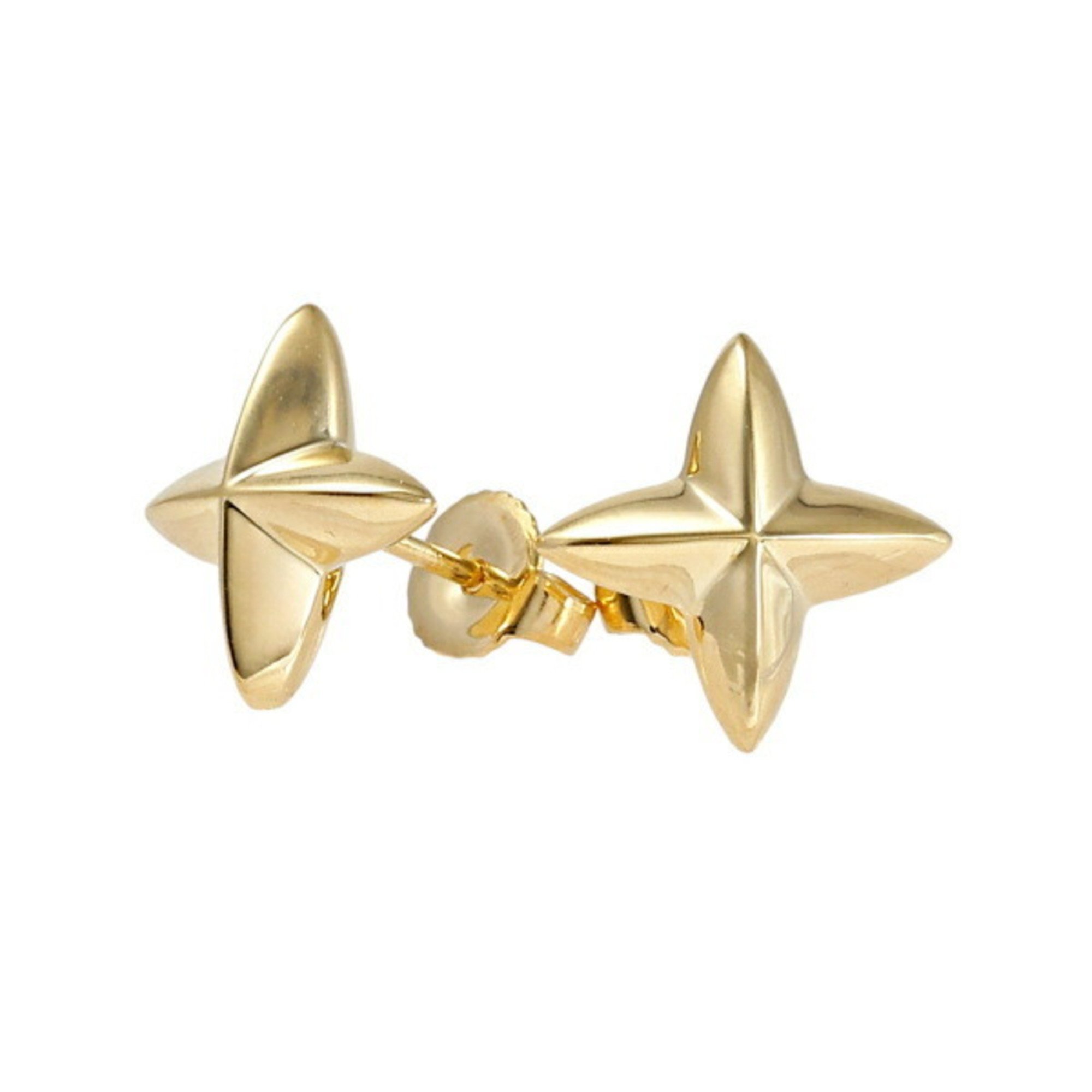 Tiffany & Co. Elsa Peretti Sirius Star K18YG Yellow Gold Earrings