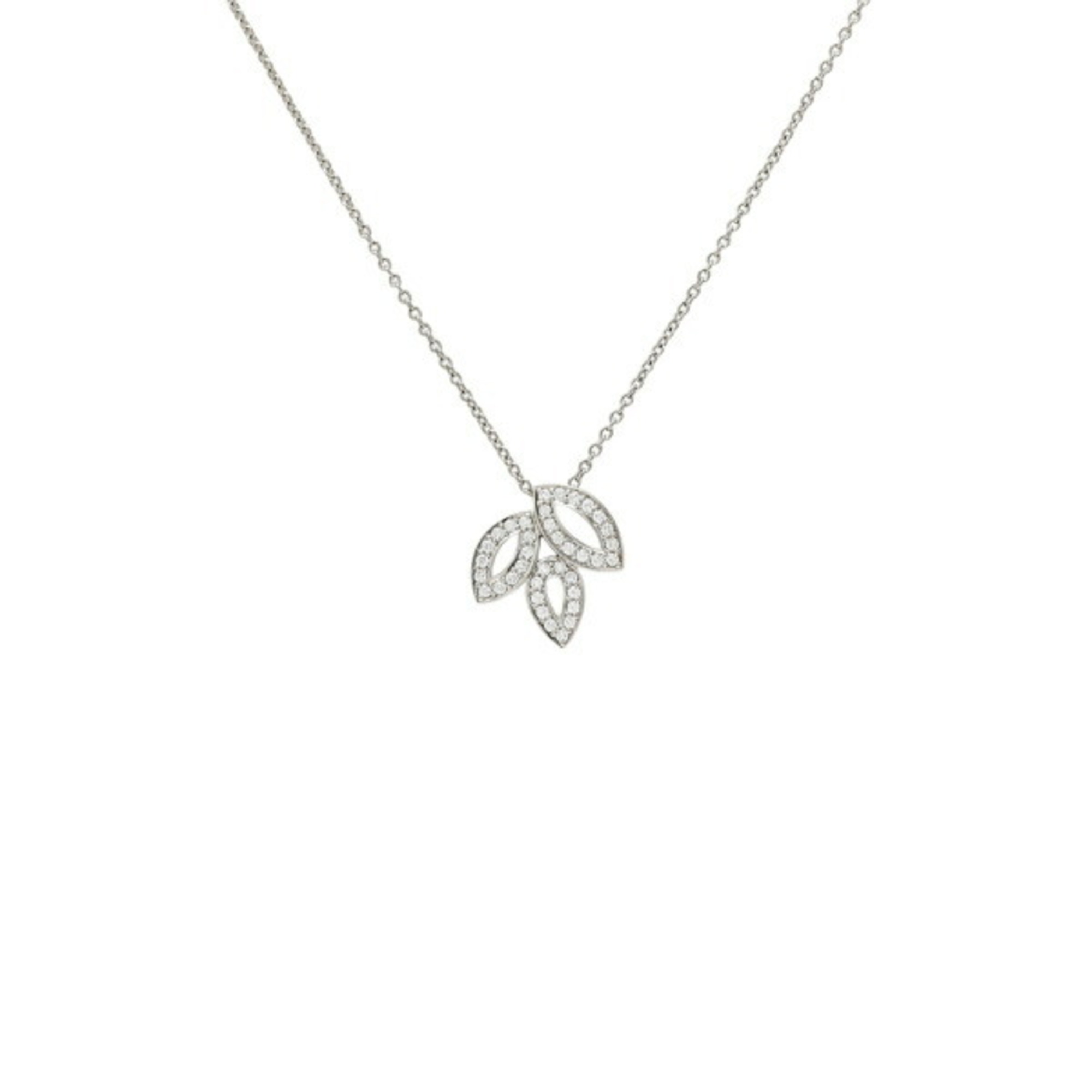 Harry Winston Lily Cluster PT950 Necklace