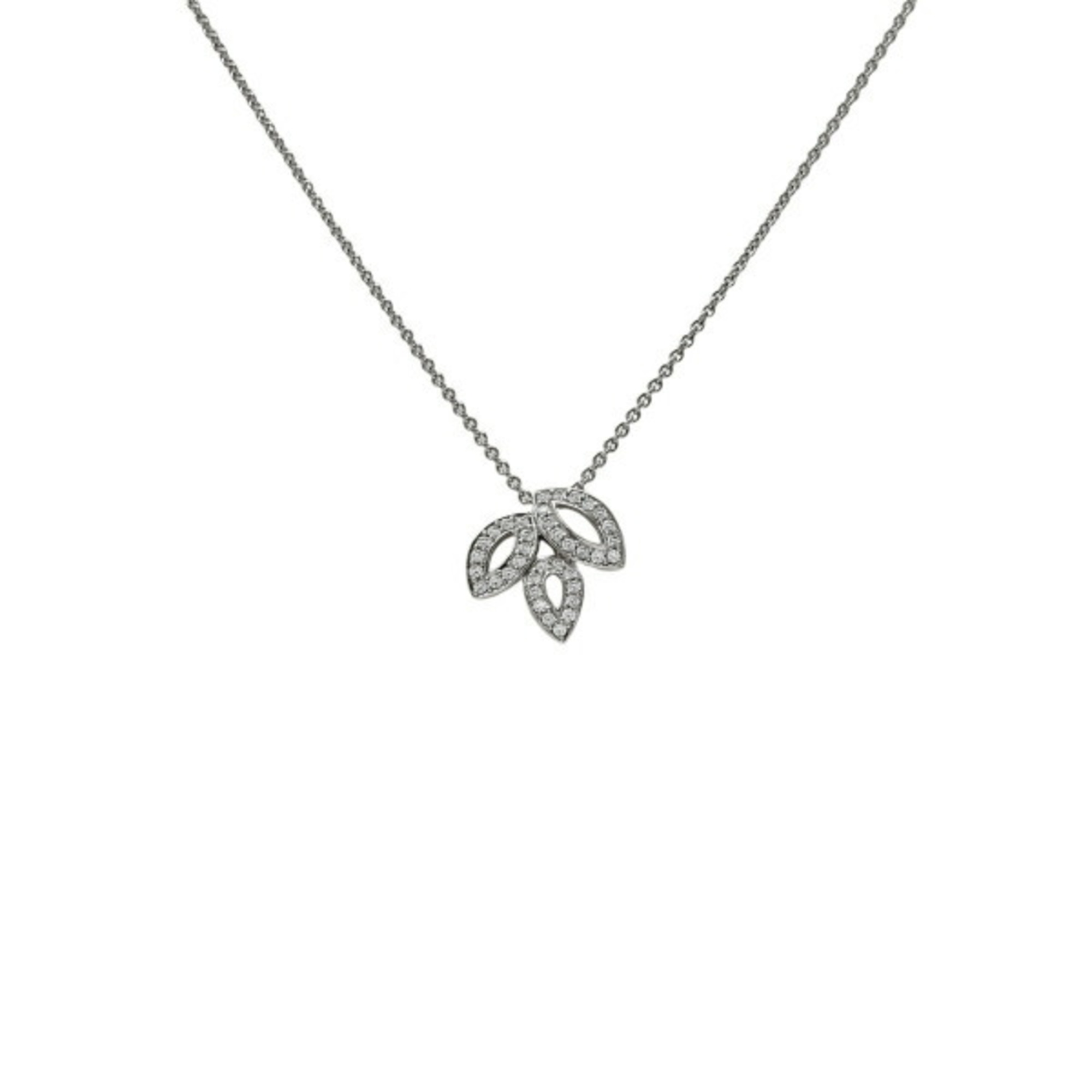 Harry Winston Lily Cluster PT950 Necklace