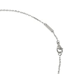 Van Cleef & Arpels Alhambra K18WG White Gold Necklace