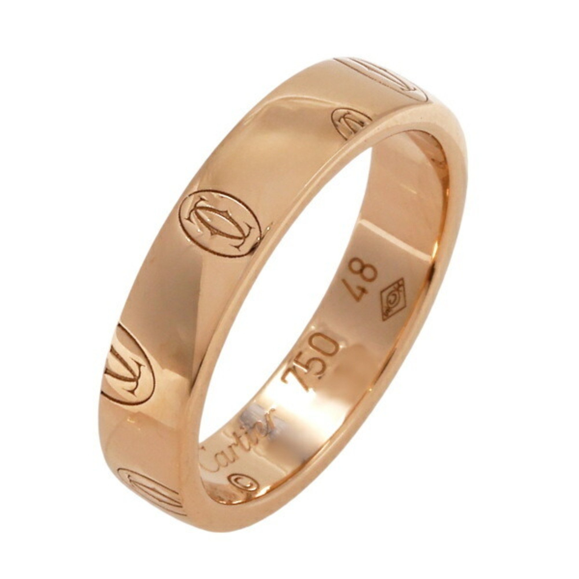 Cartier Happy Birthday K18PG Pink Gold Ring