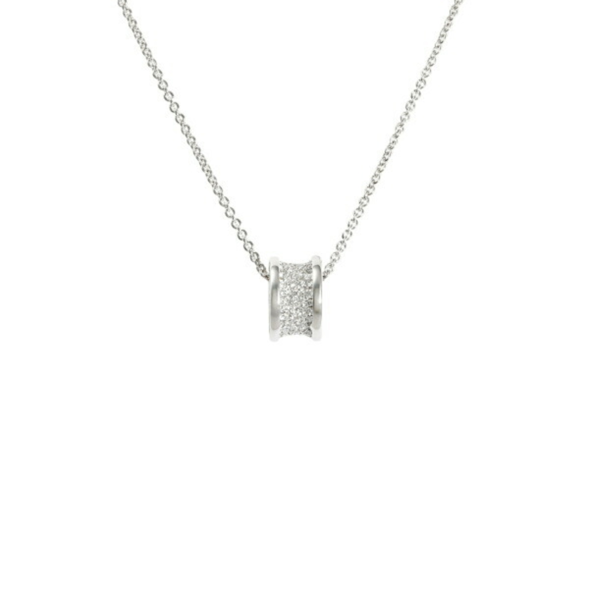 Bvlgari Bulgari B.Zero1 K18WG White Gold Necklace