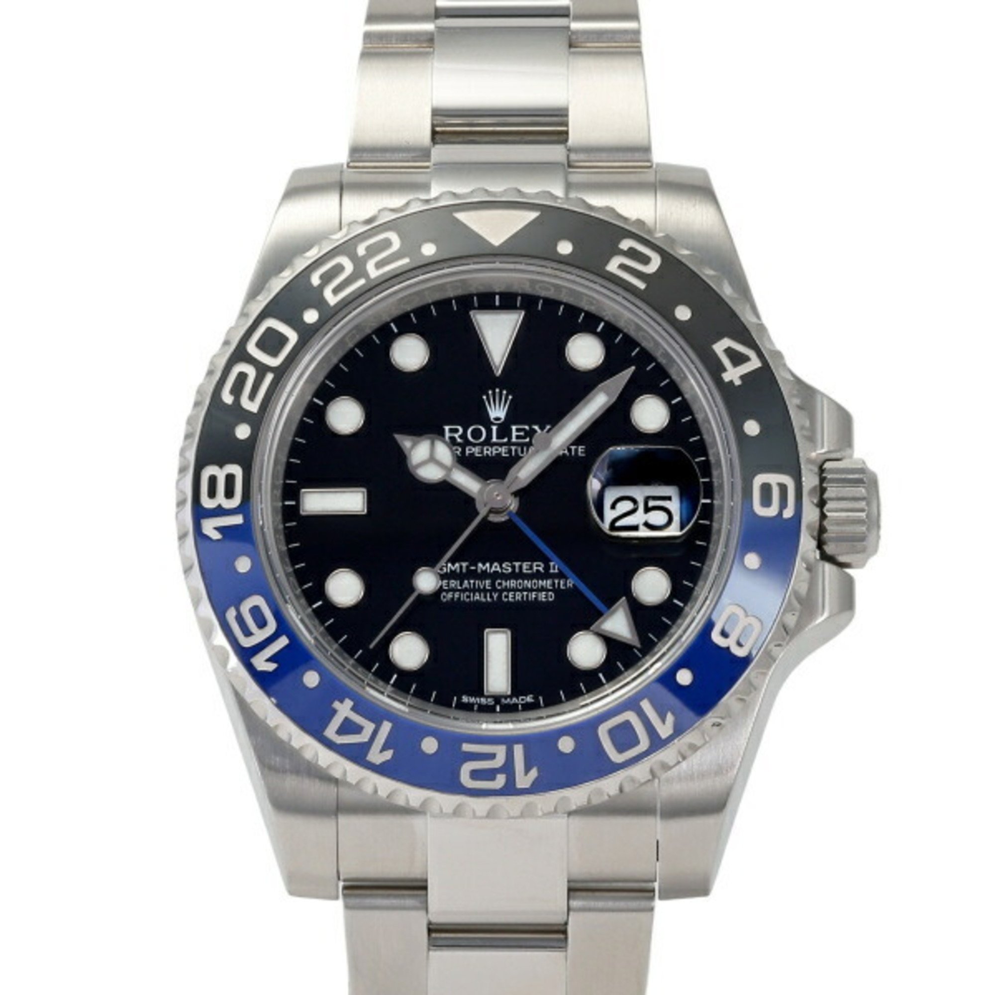 Rolex GMT Master II 116710BLNR Black/Dot Dial Men's Watch