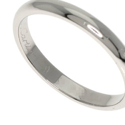 Cartier Classic Wedding Band #49 Ring, Platinum PT950, Women's CARTIER