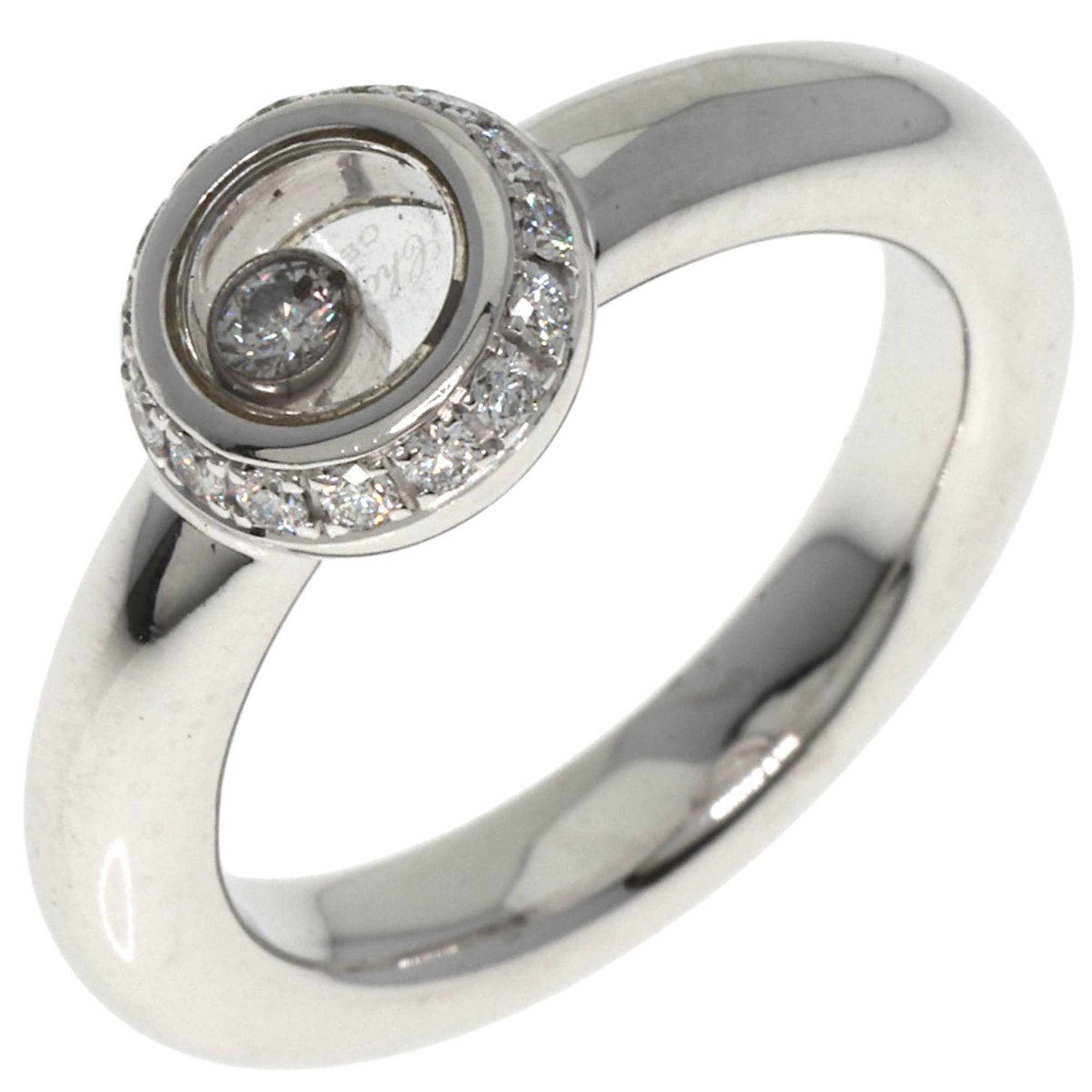 Chopard Happy Diamonds Ring, 18K White Gold, Women's