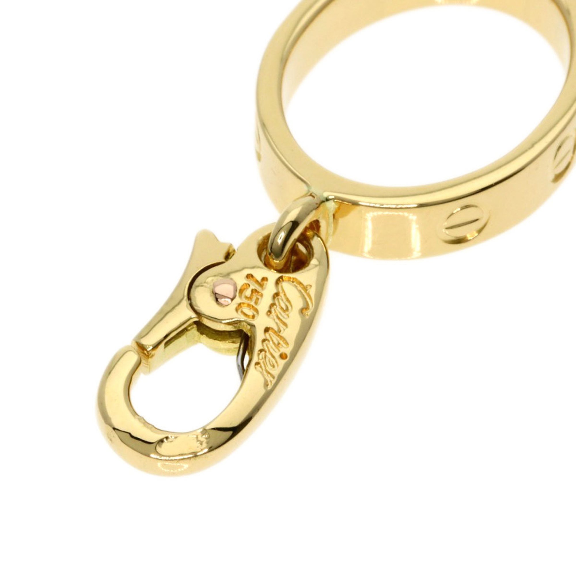 Cartier Baby Love Charm Pendant Top K18 Yellow Gold Women's CARTIER