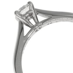 Cartier Solitaire Diamond #49 Ring Platinum PT950 Women's CARTIER