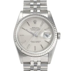 Rolex ROLEX Datejust 36 16234 Silver/Bar Dial Men's Watch