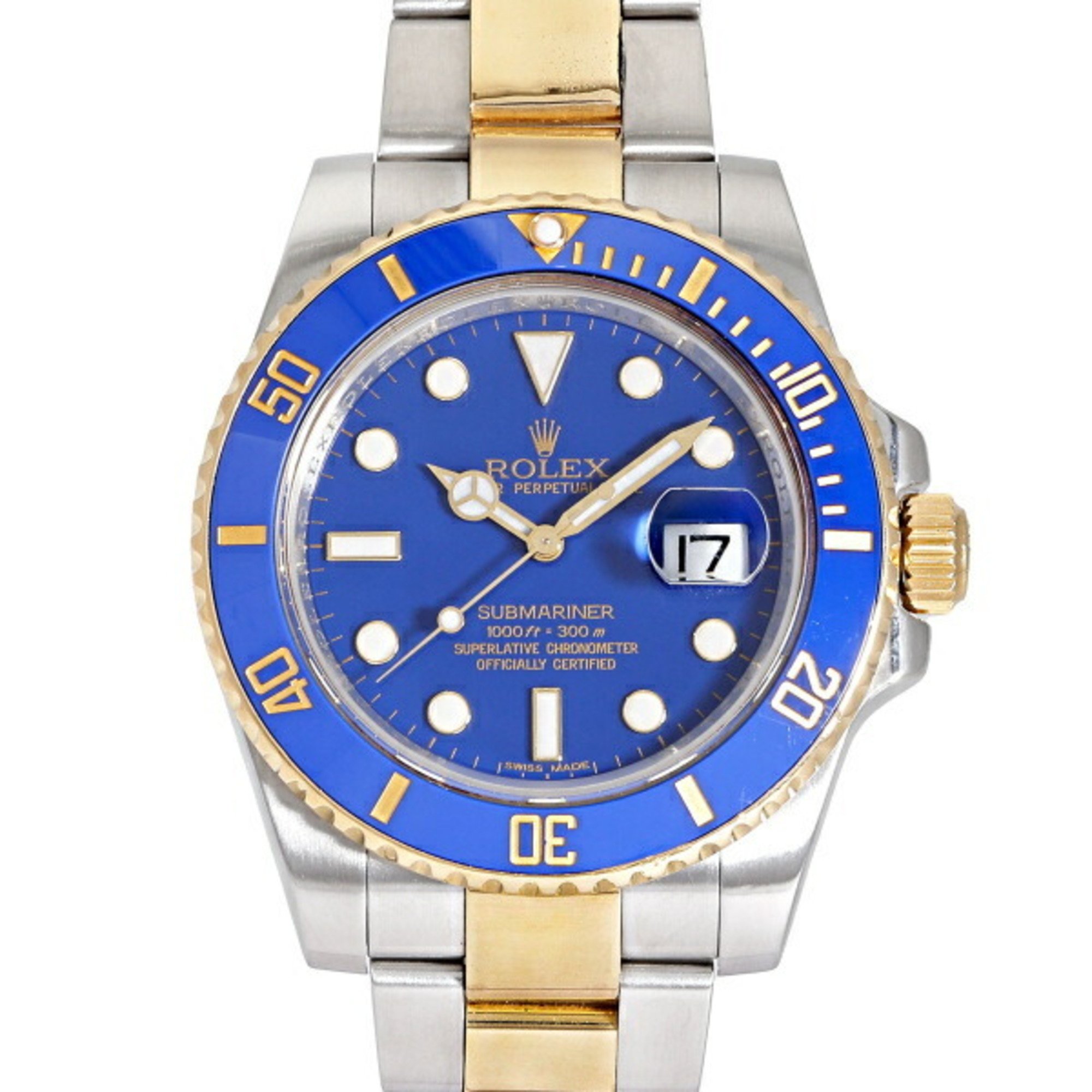 Rolex ROLEX Submariner Date 116613LB Royal Blue Dial Men's Watch