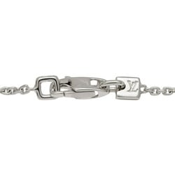 Louis Vuitton Monogram Bracelet K18WG White Gold