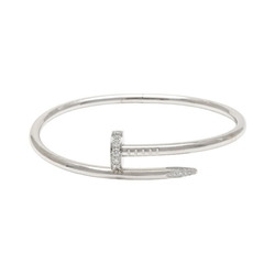 Cartier Juste un Clou K18WG White Gold Bangle