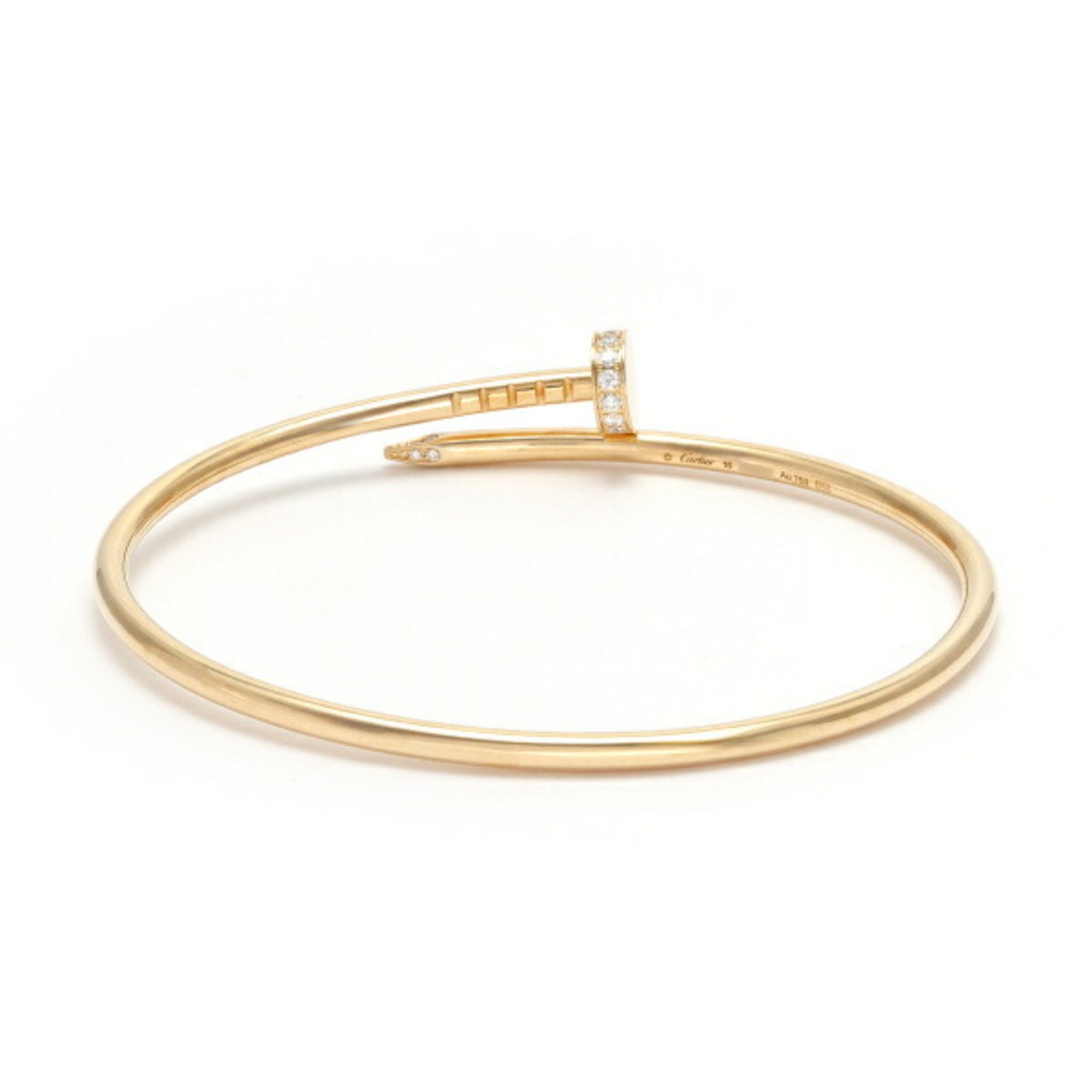 Cartier Juste un Clou Small Size K18YG Yellow Gold Bracelet