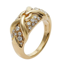 Bvlgari Trika 18K Yellow Gold Ring