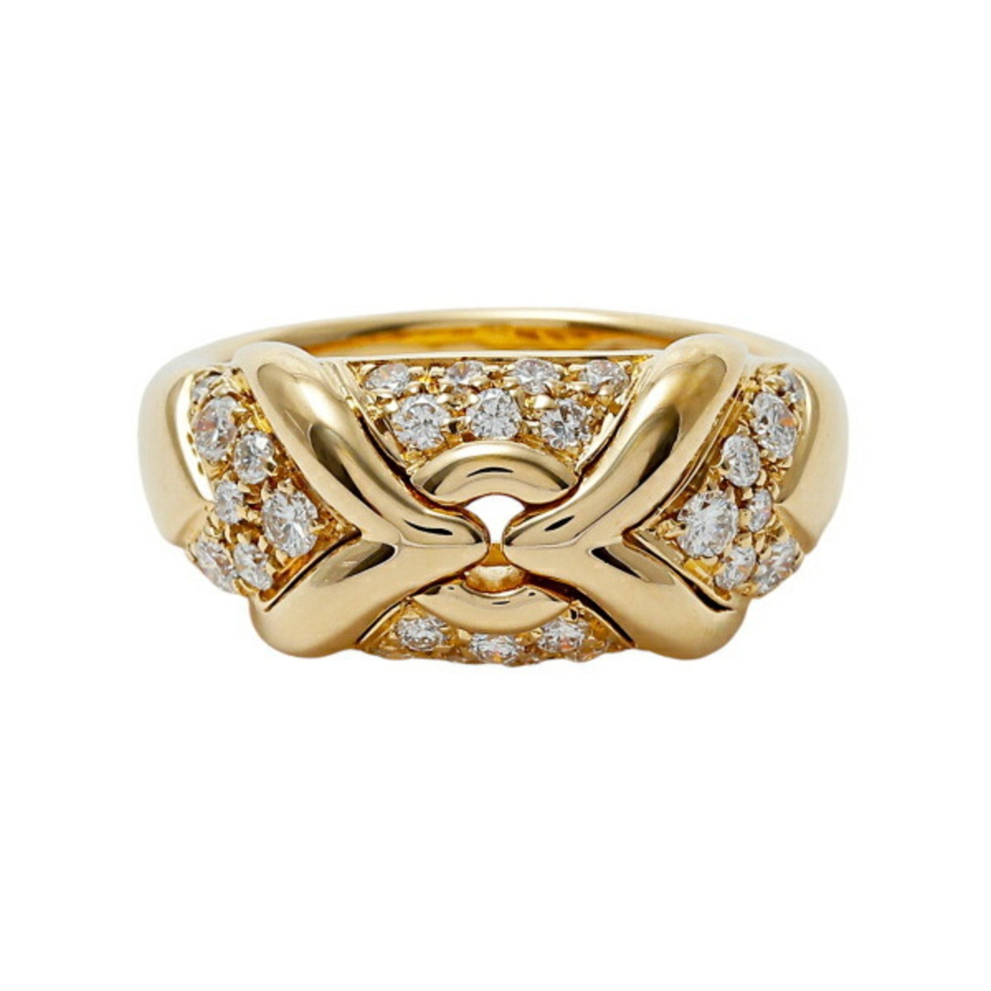 Bvlgari Trika 18K Yellow Gold Ring