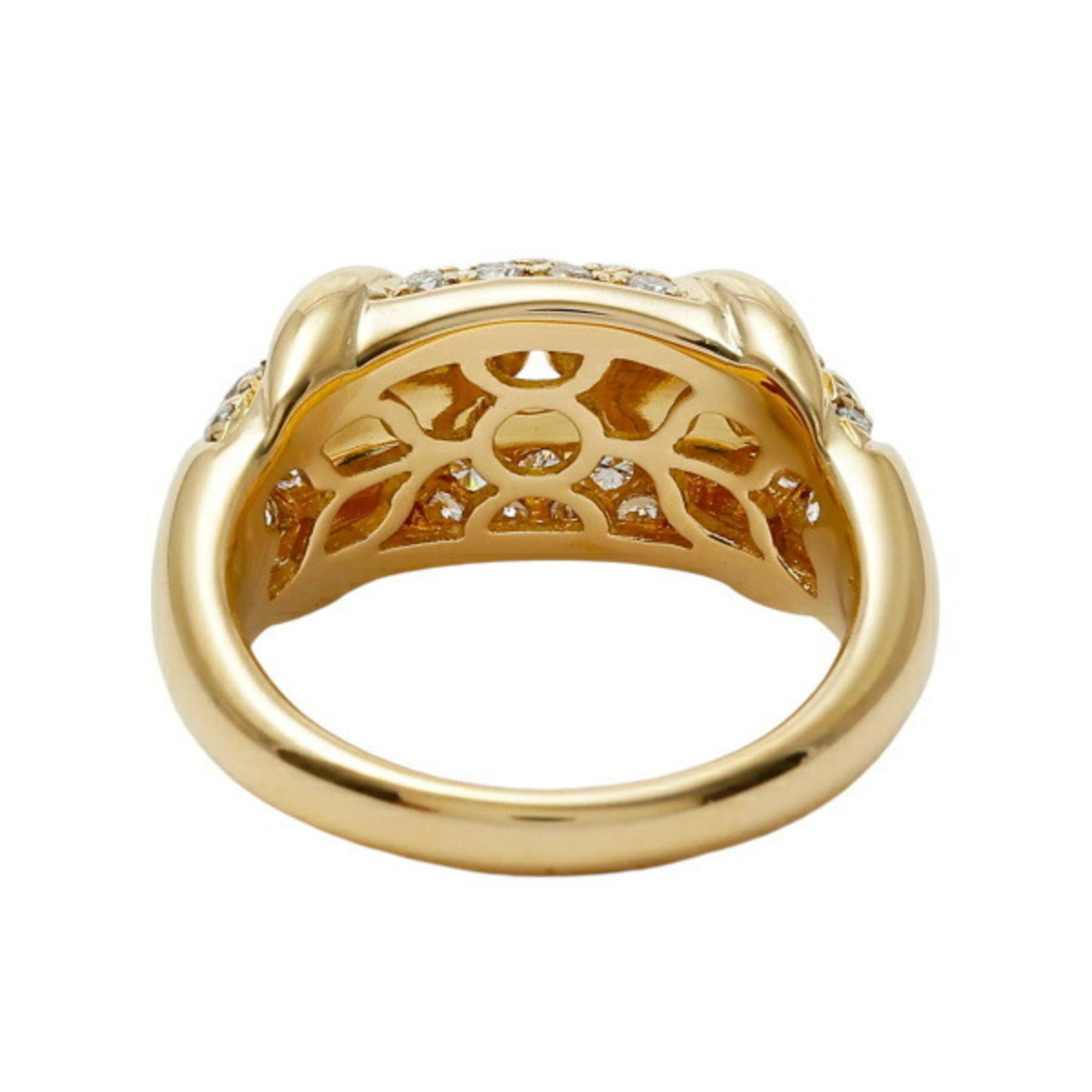 Bvlgari Trika 18K Yellow Gold Ring