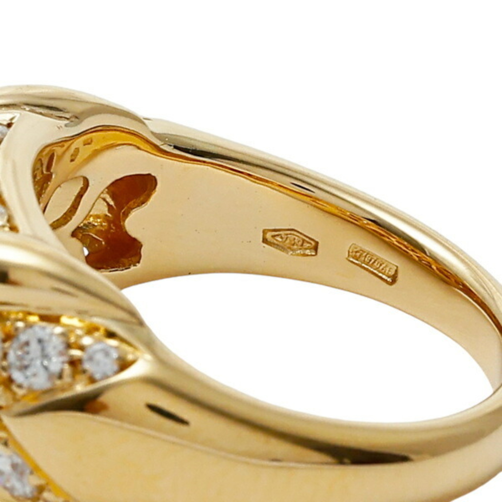 Bvlgari Trika 18K Yellow Gold Ring