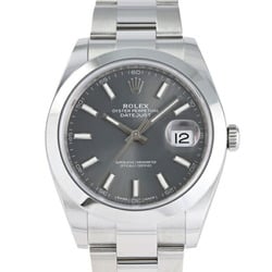 Rolex ROLEX Datejust 41 126300 Slate/Bar Dial Wristwatch Men's