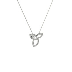 Harry Winston Lily Cluster PT950 Necklace