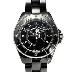 CHANEL J12 Mademoiselle La Pausa 38MM Limited Edition H7609 Black Dial Men's Watch