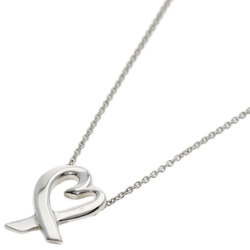 Tiffany Loving Heart Necklace Silver Women's TIFFANY&Co.