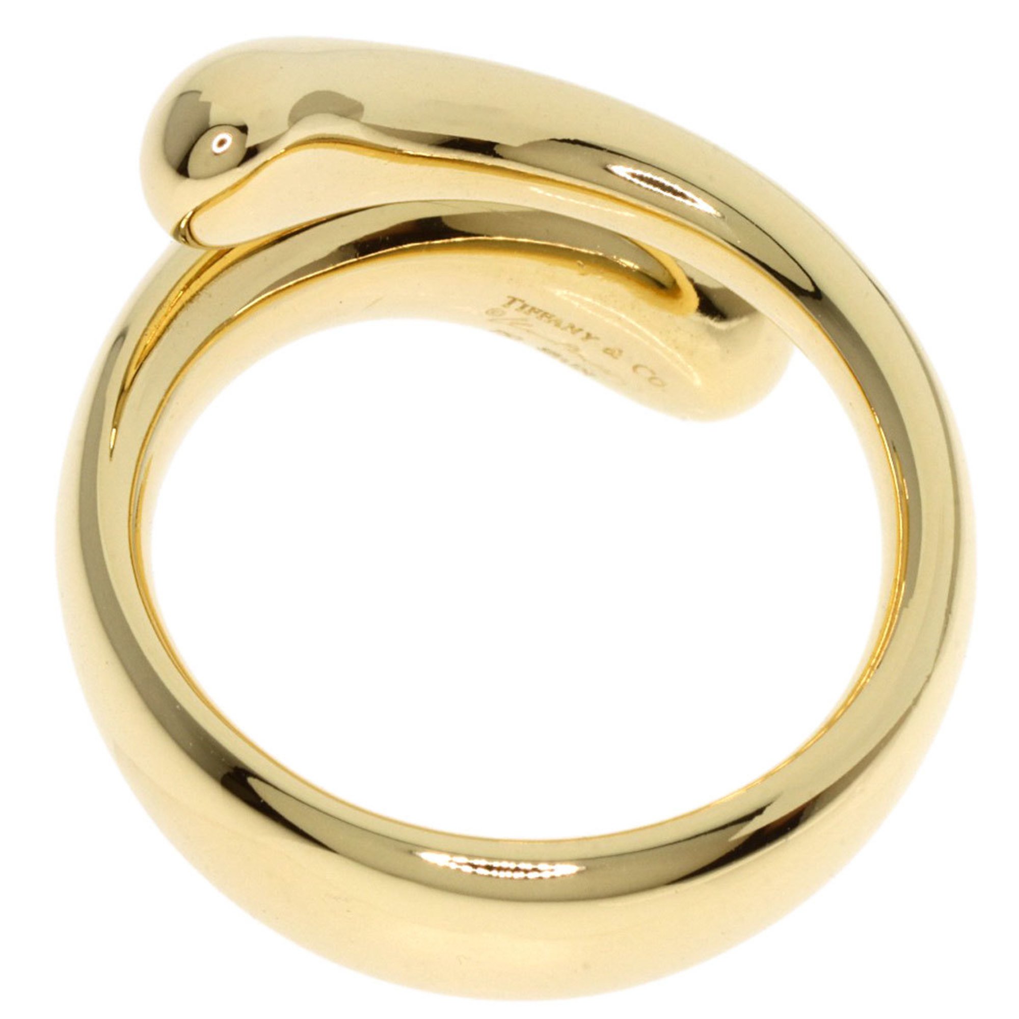 Tiffany & Co. Elongated Teardrop Ring, 18K Yellow Gold, Women's, TIFFANY