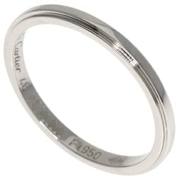 Cartier D'Amour Wedding Band #46 Ring, Platinum PT950, Women's CARTIER