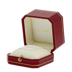 Cartier Love Ring Full Diamond #51 K18 Pink Gold Women's CARTIER