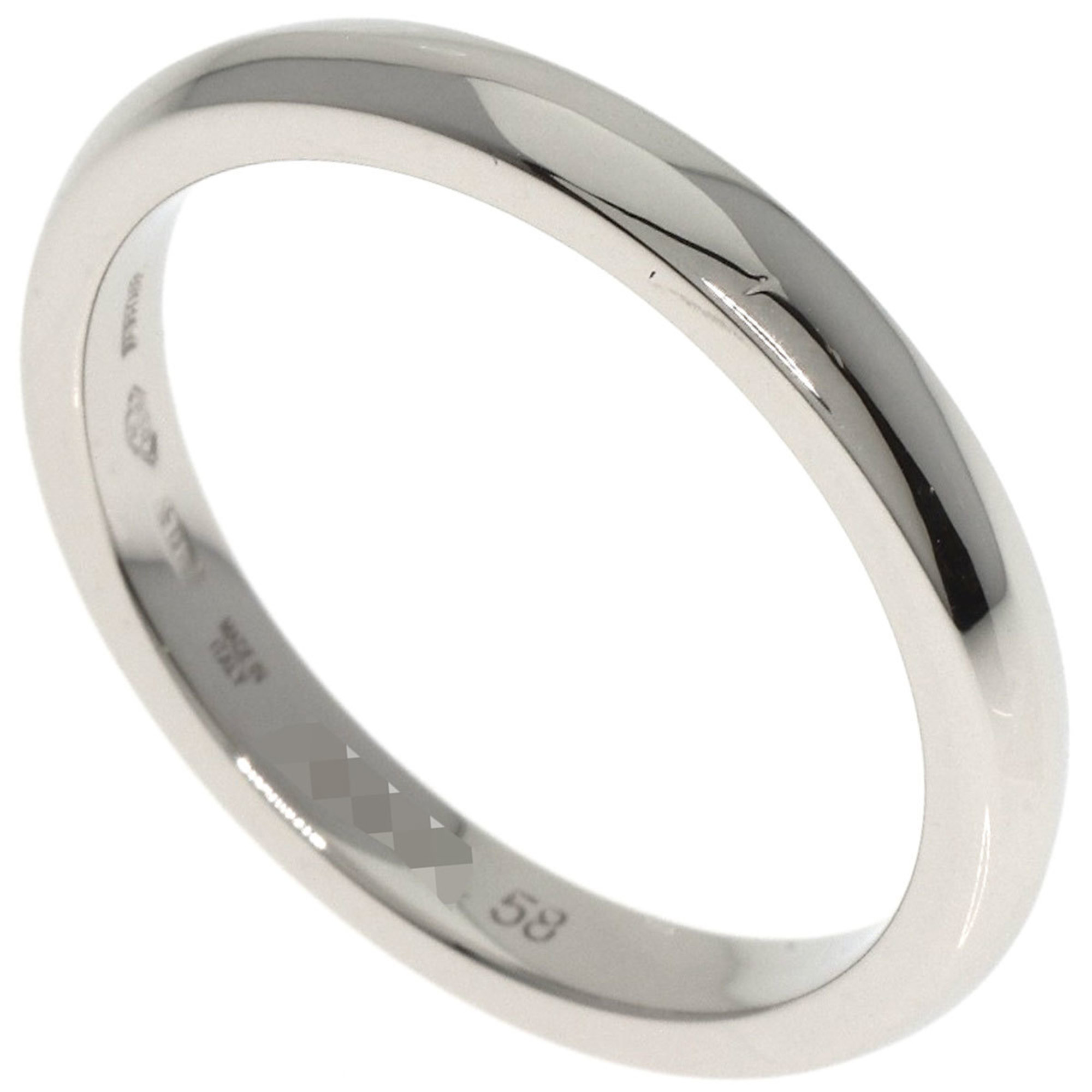 BVLGARI FEDDY WEDDING #58 RING PLATINUM PT950 MEN WOMEN