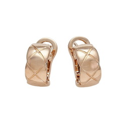 Chanel Coco Crush K18BG K18 Beige Gold Earrings