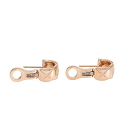 Chanel Coco Crush K18BG K18 Beige Gold Earrings