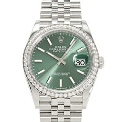 Rolex ROLEX Datejust 36 126284RBR Olive Green/Bar Dial Men's Watch