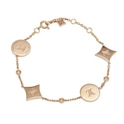 Louis Vuitton Blossom Collection 4 Motif BB K18PG Pink Gold Bracelet