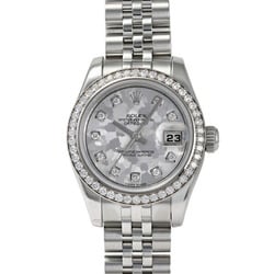 Rolex ROLEX Datejust 26 179384G Silver Dial Wristwatch for Women