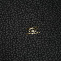 Hermes HERMES Picotin Lock MM Handbag Bag Taurillon Clemence Women's Black 060991CC