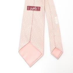 HERMES Necktie Clothing Silk Men's Pink