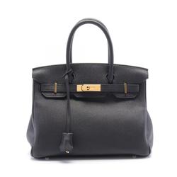 Hermes HERMES Birkin 30 Handbag Bag Togo Women's Black 041701CC