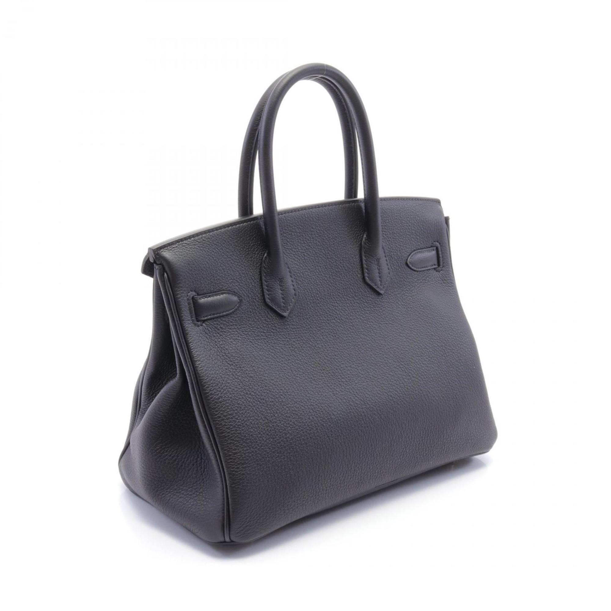 Hermes HERMES Birkin 30 Handbag Bag Togo Women's Black 041701CC